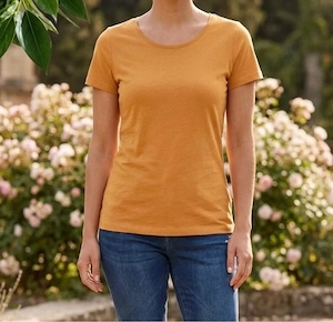 basic Shirt senf 