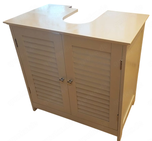 Weißes 3 teiliges Badezimmerschrank Set   zur Abholung
