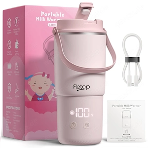 Tragbarer Akku Flaschenwärmer Baby 400ml Dampfsterilisation