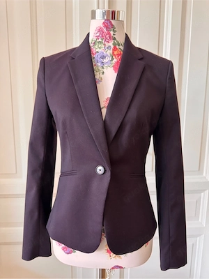 Dunkel Lila Blazer, 40