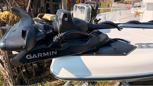 Angelboot Rascala FM 15 mit 60Ps Motor  Anhänger + Emotor