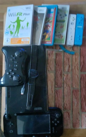 ich Verkaufe Wii U mit Controller und Spiele