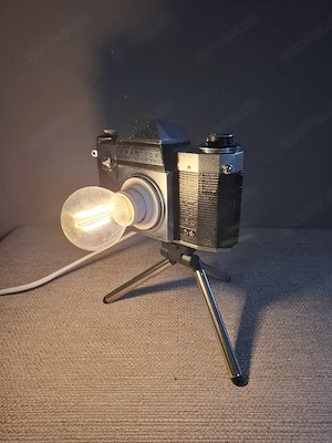Lampe Praktica Spiegelreflexkamera Deko