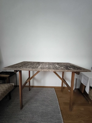 Gartentisch Tisch Eukalyptus Holz 70x120 cm