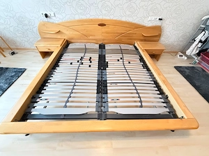 Wiemann Bett Cortina Eiche Teilmassiv 180x200