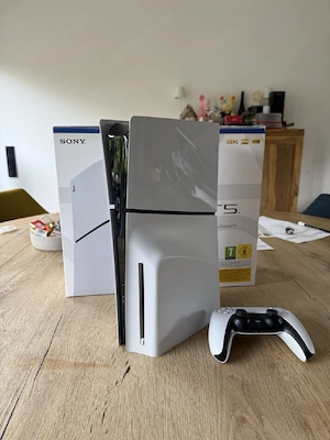 Sony Playstation 5 slim 1TB weib PS5 slim CDs player 