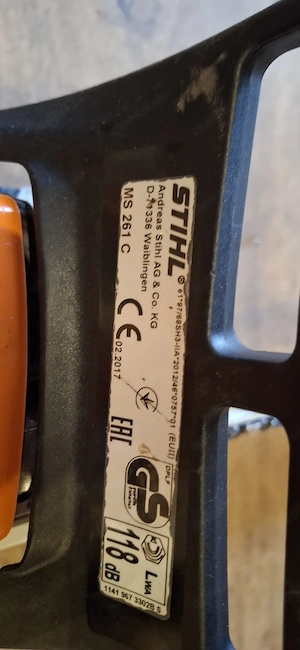 Stihl MS 261  Bild 3