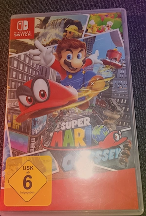 Switch Spiel Super Mario Odyssee 