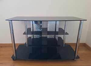 Fernsehtisch aus Glas