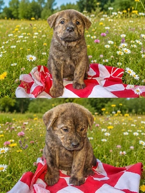 Chow-Chow mix Welpen suchen Zuhause