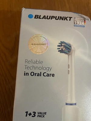 BLAUPUNKT DTS601 Care Master Elektrische Schallzahnbürste   weiß   IP67