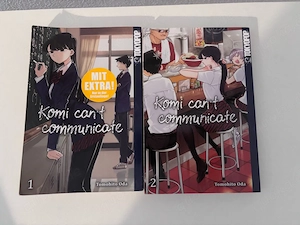 Manga Komi can't communicate 1&2