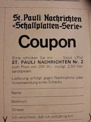 seltene Schallplatte