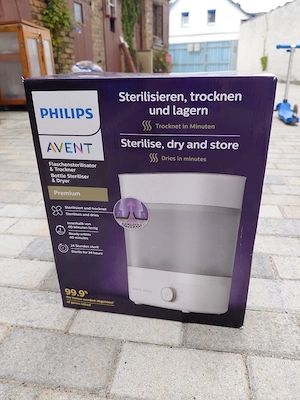 Philips Avent Babyflaschen Sterilisator Dampfsterilisator
