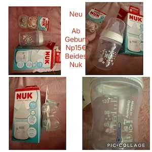 nuk neu flasche u schnuller ab geburt 