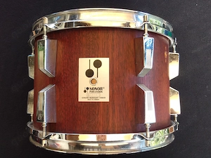 Vintage Sonor Phonic Mahagoni Echtholzfurnier - 4-teiliges Drum-Set