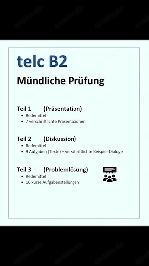TELC B2 Prüfungsvorbereitung