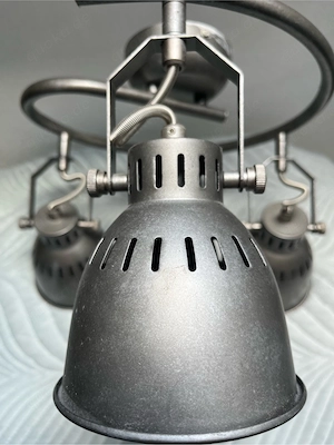   3-flammige Deckenleuchte im Industrial Vintage Stul