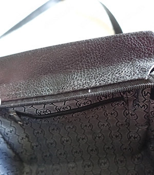 Tasche, Schultertasche, schwarz bunt, Kunstleder, verstellbarer Riemen