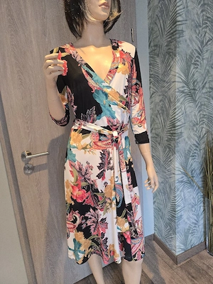 Bodyflirt Boutique Wickel Knoten Kleid Gr.36 38