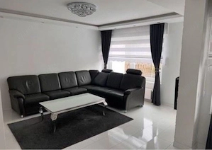 leder sessel sofa cautsch L form 