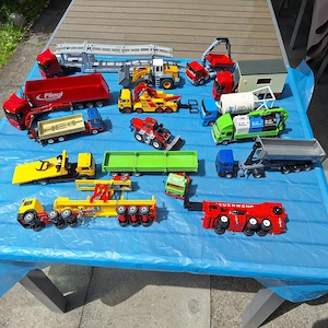 Siku 1:50 55  Verschiedene Anhänger -Krane- usw  siehe dazu die Fotos Bild 3