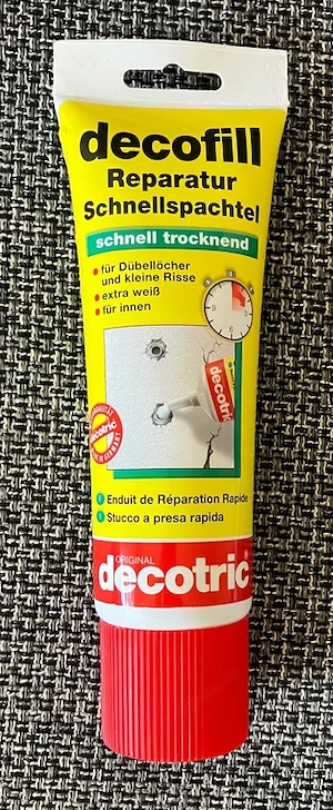 Verkaufe Decofill Schnellspachtel, 400g