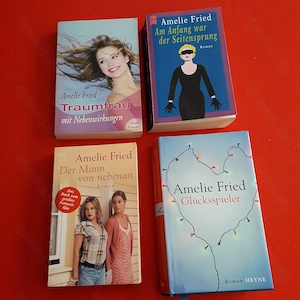 Amelie Fried - Traumfrau mit Nebenwirkungen ,Am Anfang war der Seitensprung ,Der Mann von nebenan ua