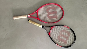 2 x Wilson Roger Federer Junior-Tennisschläger 26"