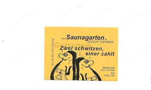 Gutschein für 2 (Saunagarten Röder Mainaschaff)