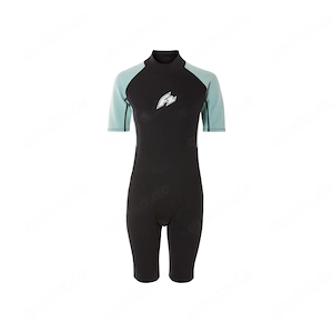 F2 Damen Neopren Shorty mit Reissverschluss am Ruecken S 36 38