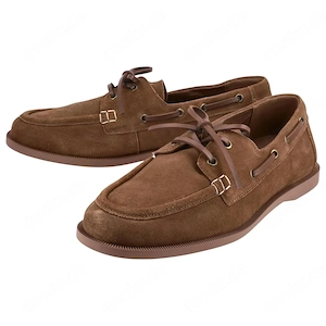 SANSIBAR Herren Leder-Bootsschuhe (46)