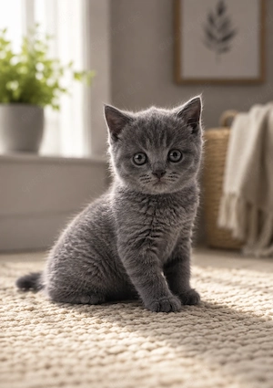 Britisch Kurzhaar Kitten | Baby Katze 