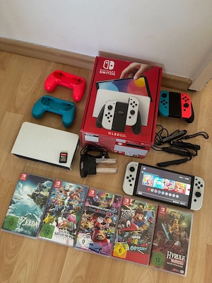 Nintendo Switch OLED wird kostenlos verschenkt.