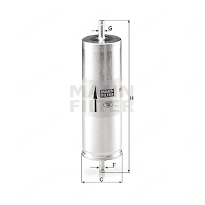 MANN WK 516 Filter PALIWA - BMW - Art.-Nr. HT-51140