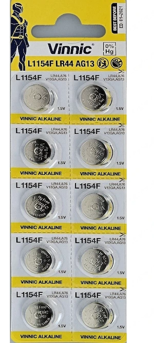 Vinnic bateria alkaliczna a76 l1154 lr44 ag13 10szt - art.-nr ht-50910   kfz-zubeh r und