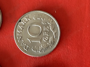 Münze Münze Umlaufmünze Dänemark 10 Öre 1969