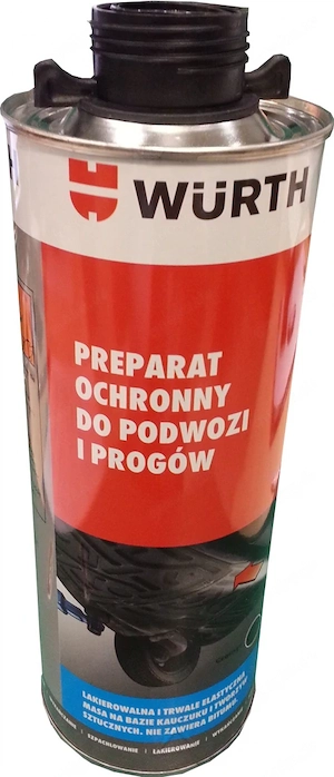 WURTH BARANEK DO PODWOZI CZARNY 1KG - Art.-Nr HT-50820   KFZ-Zubeh r und Fahrzeugbedarf (KFZ &amp;