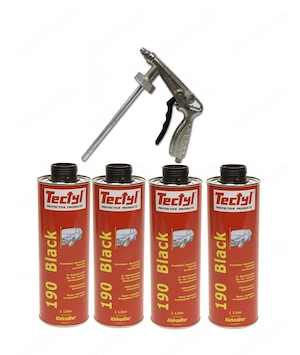 Valvoline tectyl 190 ochrona karoserii + pistolet 1lx4 - art.-nr ht-50818   kfz-zubeh r und