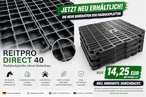 Paddockplatten kaufen & Rasengitter, ideale Paddockgitter ohne Unterbau ReitPRO40