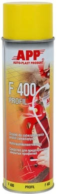 App f410 geschlossene profile bernstein spray 500ml - art.-nr. ht-50797