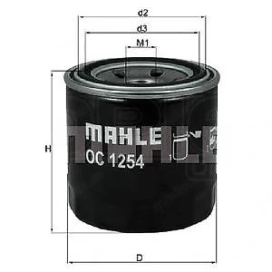 KNECHT OC1254 Filter OLEJU - Art.-Nr. HT-50655