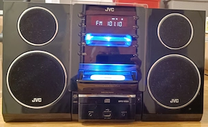 JVC UX-LP5 Stereoanlage mit AUX-in & iPod-Dock