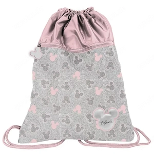Warek na obuwie premium Minnie Die Tasche wird mit einem Kordelzug verschlossen, sodass der Inhalt