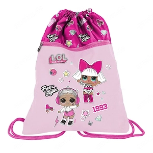 Schuhtasche LOL Die Tasche wird mit einem Kordelzug verschlossen, sodass der Inhalt einfach und