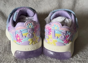 Geox Mädchen J Fadinlight Girl CSneaker Eiskönigin Frozen