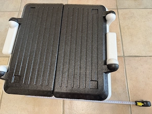  Kühlbox aus Styropor klappbar 40 x 40 x 18 cm "neuwertig"