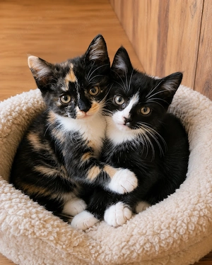 Zuckersüße Katzenbabys suchen ein liebevolles Zuhause   