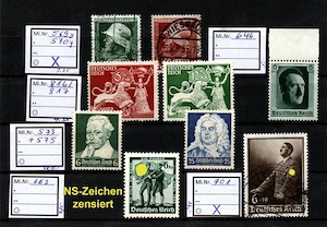 Briefmarken Deutsches Reich - Lot 1
