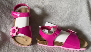 Geox Chalki Girl - Lauflernschuh - pink